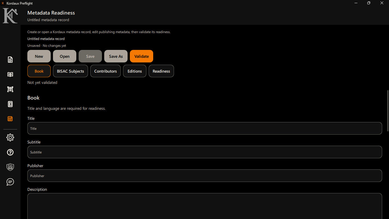 KPF Metadata